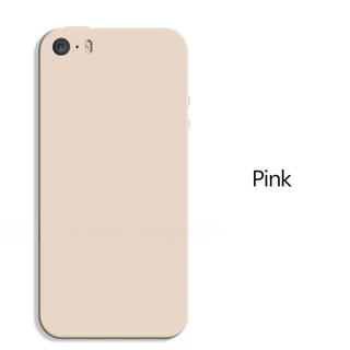 Iphone5 iPhone5S iPhoneSE2016 คุณภาพสูงซิลิโคนเหลว TPU กันกระแทกเคสโทรศัพท์สําหรับ iPhone SE 2016 5 5S Anti Scratch โทรศัพท์ปกหลังกันชน Protector