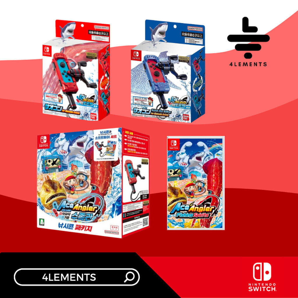 (พร้อมส่ง) SWITCH ACE ANGLER FISHING SPIRITS (ASI) ENGLISH (มือ1)