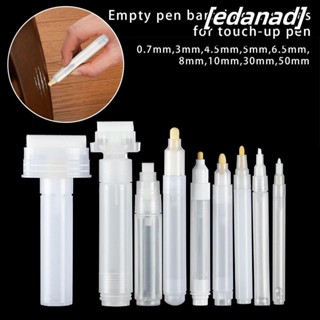 Edanad Graffiti Pens เติมหมึกบาร์เรลหลอดพลาสติกก้านเปล่า