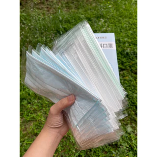 [[ซีลต่อชิ้น]]Dr.chu แมสผู้ใหญ่ ทรงflatสีพื้นคละ3สี 1กล่อง30ชิ้น