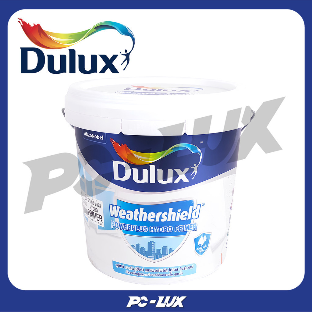 DULUX  สีรองพื้นปูนอเนกประสงค์ สูตรน้ำ รุ่น  WEATHERSHIELD POWERPLUS HYDRO PRIMER สีขาว