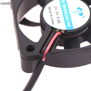 NDY 1 PC DC5010 พัดลมเงียบ 5V สาย USB มันเครื่องทําความชื้นตัวเชื่อมต่อพัดลม PC N