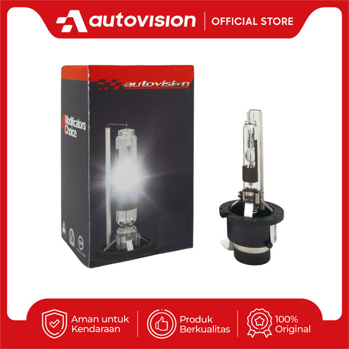 HID CAR LIGHTS หลอดไฟซีนอนคาร์บอน D2R Autovision 12V 35W - 4300K