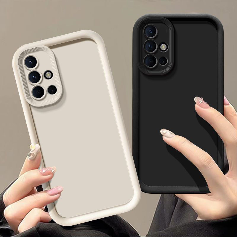 เคส samsung a51 a71 เคสโทรศัพท์ป้องกันสีทึบป้องกันการตกสําหรับเคส samsung a51 เคส samsung a71