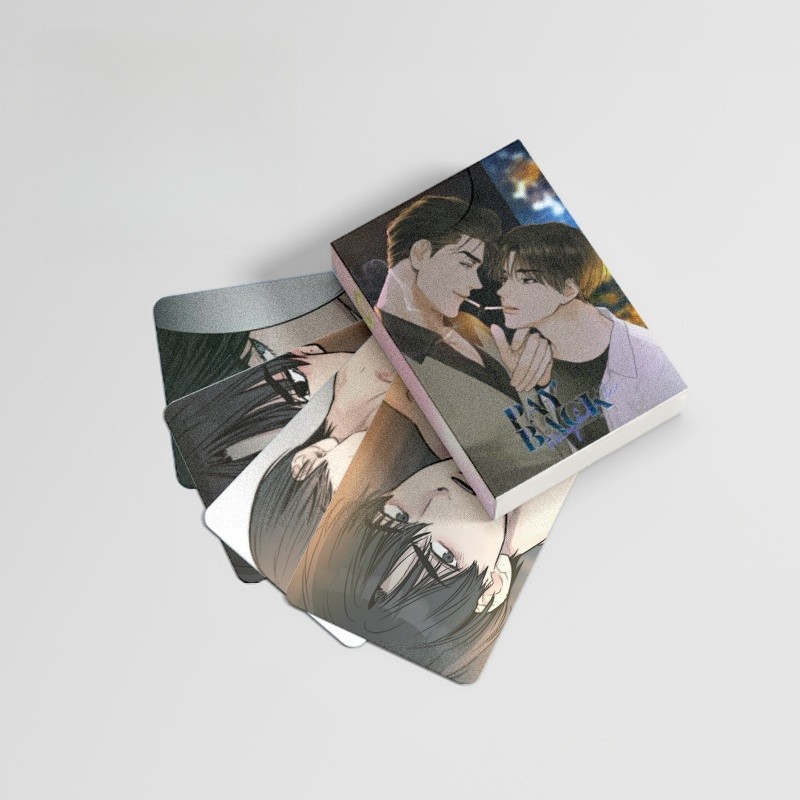 50-55pcs Manga Manhwa PAYBACK Lost in Cloud Laser Holographic Lomo Cards LIGHT AND NIGHT Satoru Gojo Photocards Blue Lock Heaven Official's Blessing Hologram Postcards