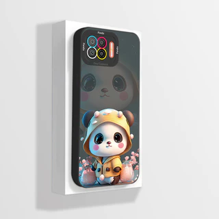 สําหรับ OPPO A73 A93 Reno 4F Reno4 Lite F17 Pro 4G เคสโทรศัพท์ความงามการ์ตูนนักบินอวกาศฝาครอบซิลิโคนกันกระแทกปลอก