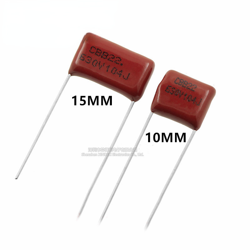 Cbb22 ตัวเก็บประจุ 630V 104/154/224/334/474/684/824J 0.1 UF 100 330NF Plug-In Capacitor CBB Capacito