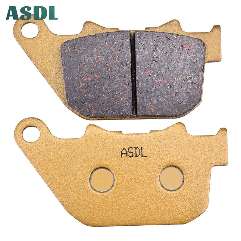 Asdl ผ้าเบรคหลังรถจักรยานยนต์สําหรับ HARLEY DAVIDSON XL 50 XL 883 XL1200 XR 1200 X 2010-2012
