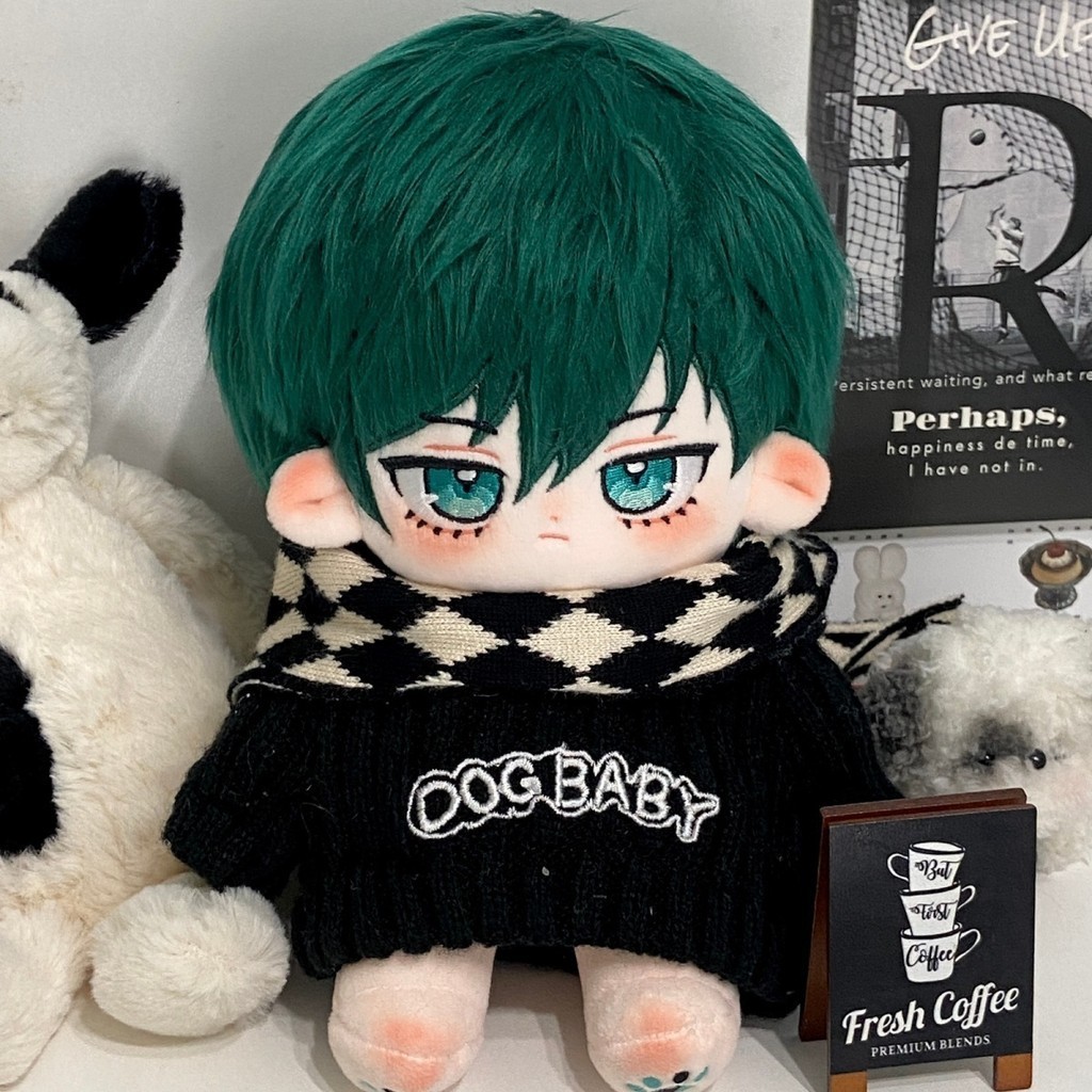 BLUE LOCK สีฟ้าล็อค IGI Yoichi ผ้าฝ้ายยัดตุ๊กตาคอสเพลย์การ์ตูนตุ๊กตารูปผ้าฝ้าย20เซนติเมตร plushies ต