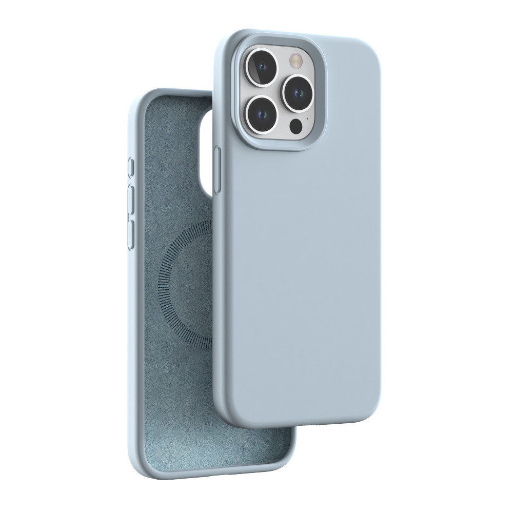 Candy ซิลิโคนเหลวแม่เหล็กชาร์จไร้สายสําหรับ iPhone 15 13 12 14 Pro Max สําหรับ Magsafe Matte Square ฝาครอบกันกระแทก