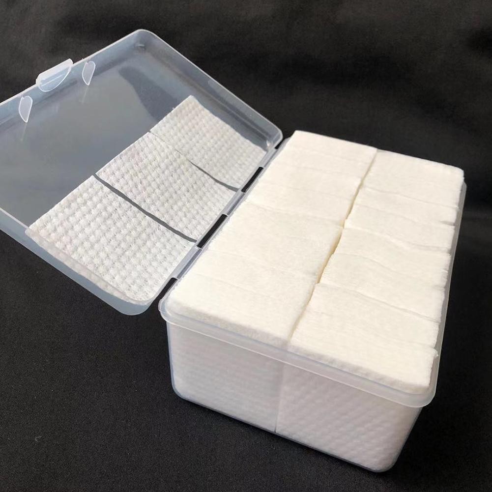 600pcs Make-Up Cotton 100% Cottons สําลีทําความสะอาดผิวหน้าแบบใช้แล้วทิ้ง Travel Supplies