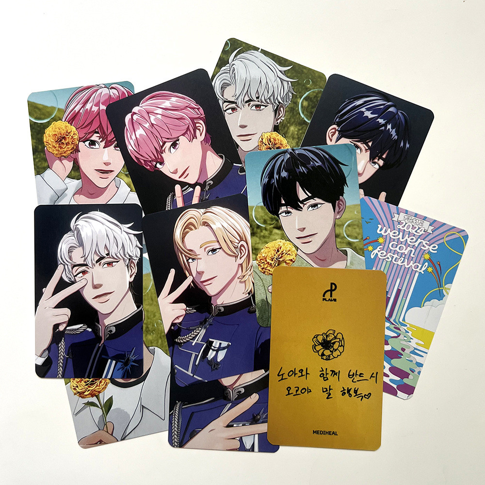 1-5pcs/set PLAVE Mediheal WEVERSE CON PLAVELIST Photocards Asterum Album 134-1 Lomo Cards YEJUN NOAH BAMBY EUNHO HAMIN ID Photo Kpop Postcards Ready Stock SX