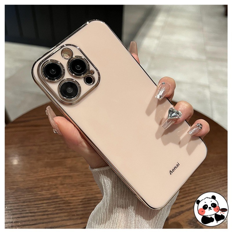 หรูหราชุบปลอกสําหรับ OPPO Reno 7 5G 6Z 4 Pro 4 SE 3 4G 3 Pro 2 2Z 2F Z ACE 2 R15 R15K ปกธุรกิจที่เรี