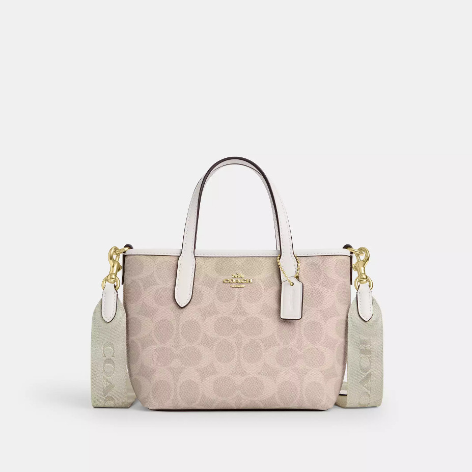 City Mini Tote Bag In Signature Canvas CW032