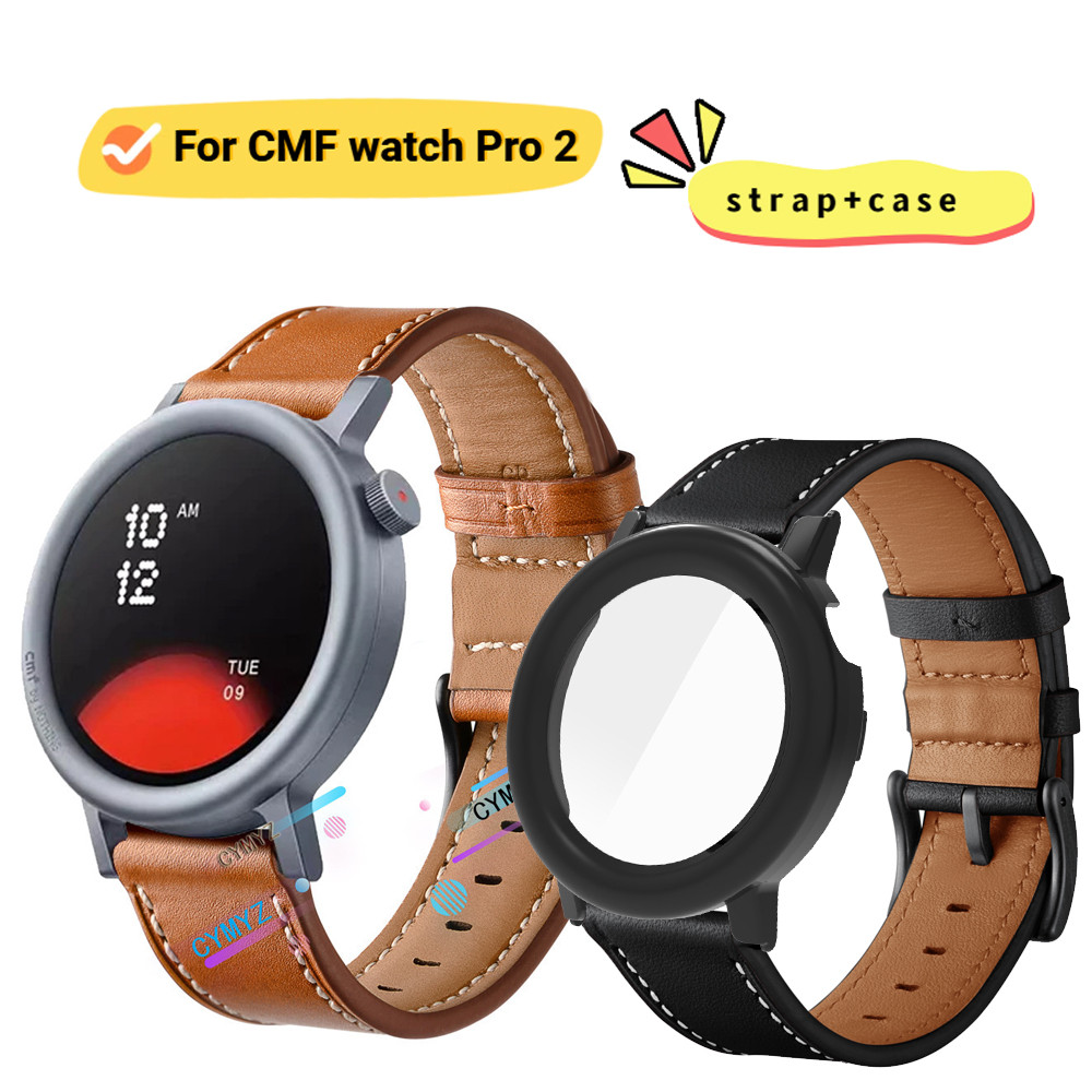Cmf watch Pro 2 สายหนัง สายรัดข้อมือกีฬา CMF watch Pro 2 case ตัวป้องกันหน้าจอ