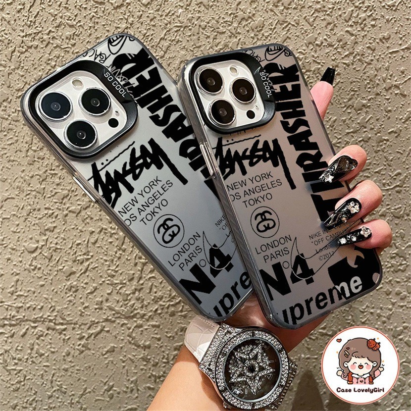 🔥ส่งจากไทย🔥Ins แบรนด์แฟชั่น เคส Samsung Galaxy A15 A54 A53 A52 A34 A50 A05 A05s A12 A13 A14 A23 A04 A03s A51 A21s A11 - รูปที่ 3