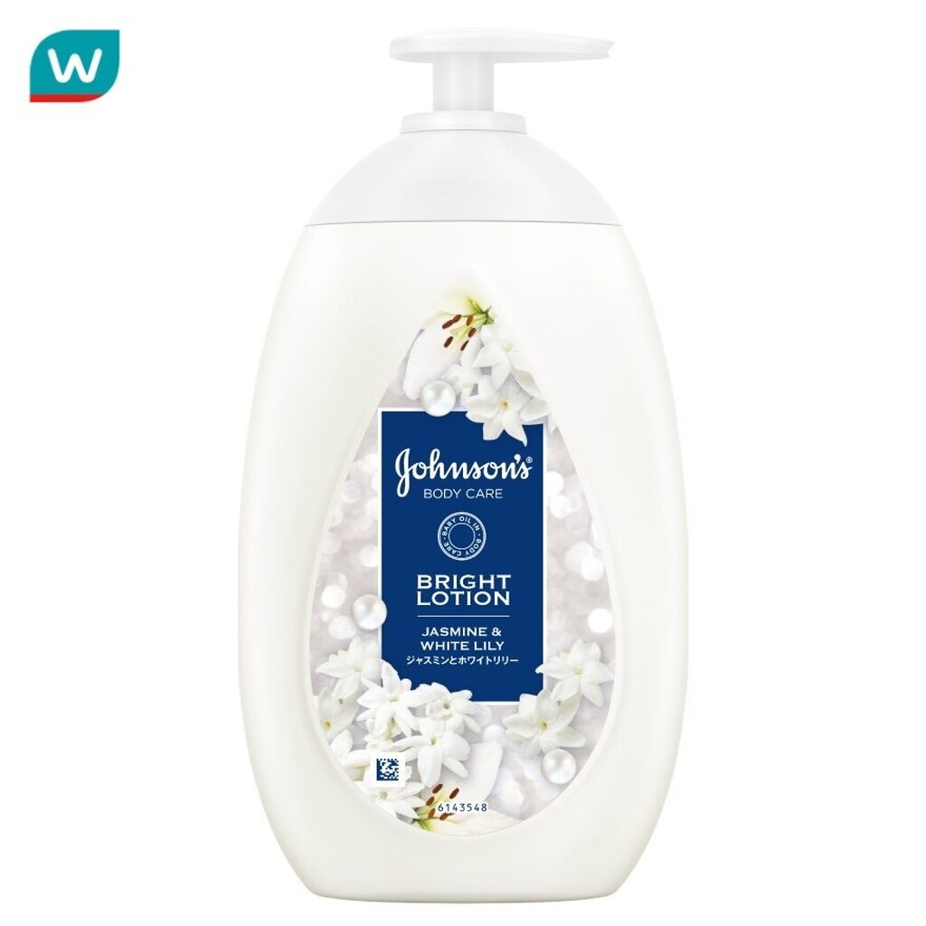 Johnson's จอห์นสัน บอดี้ แคร์ ไบรท์ โลชั่น จัสมิน แอนด์ ไวท์ ลิลลี่ 500 มล.