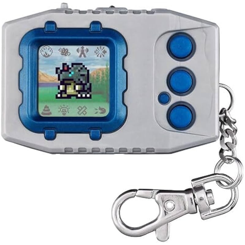 Bandai Digital Monster Digimon Pendulum Color Vpet เวอร์ชั่นญี่ปุ่น - Nature Spirits, Original Silver Blue Direct จากญี่ปุ่น