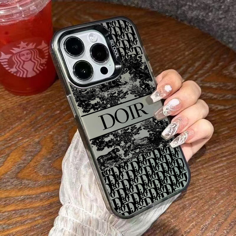 SUN ส่งจากไทย กรณีโทรศัพท์มือถือซิลิโคนแข็งหรูหรา ประตู for IPhone16 15 14 13 12 11 PRO MAX 8 6 7 Plus X XR XSMAX