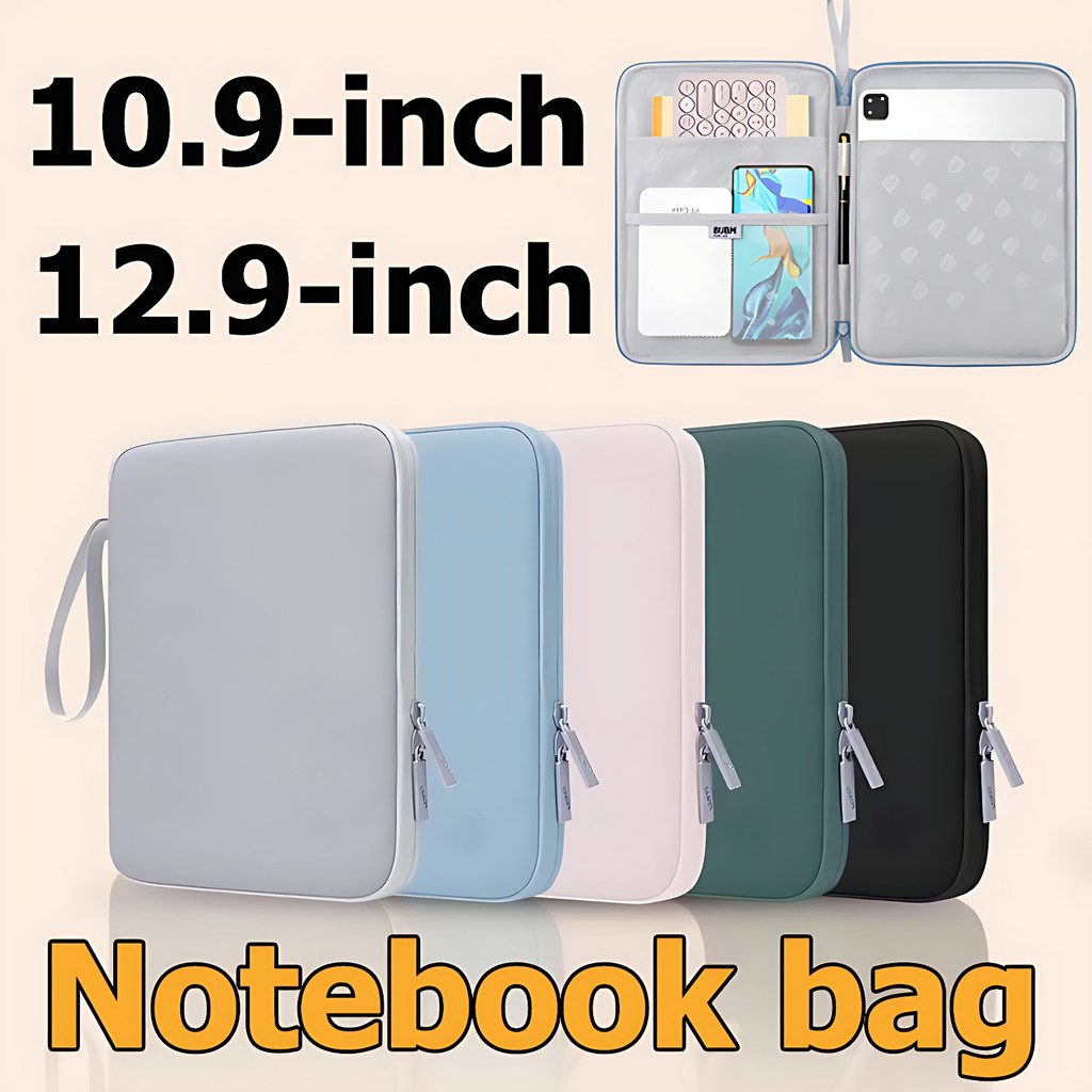 (พร้อมส่ง) กระเป๋าใส่แทปเล็ต ซองใส่โน๊ตบุ๊ค 10.9 นิ้ว / 12.9 นิ้ว กระเป๋าแท็บเล็ตสําหรับ ซัมซุง Tab หัวเว่ย กระเป๋าโน๊ตบุ๊ค กระเป๋าแล็ปท็อป กระเป๋าใส่ไอแพด Notebook bag