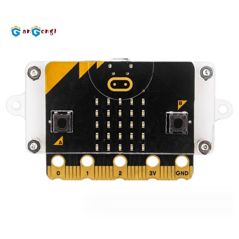 [gangong1]Bbc Microbit V2.0 เมนบอร์ดบทนําสู่การเขียนโปรแกรมกราฟิกใน Python โปรแกรมเรียนรู้ Developme