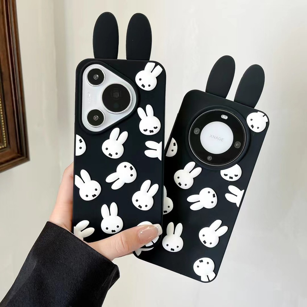 ใหม่ร้อนเคสโทรศัพท์สําหรับ OPPO A78 A57 A77 A77s A55 A54 A16 Reno 10 7z 8z การ์ตูน Miffys Kawaii ซิล