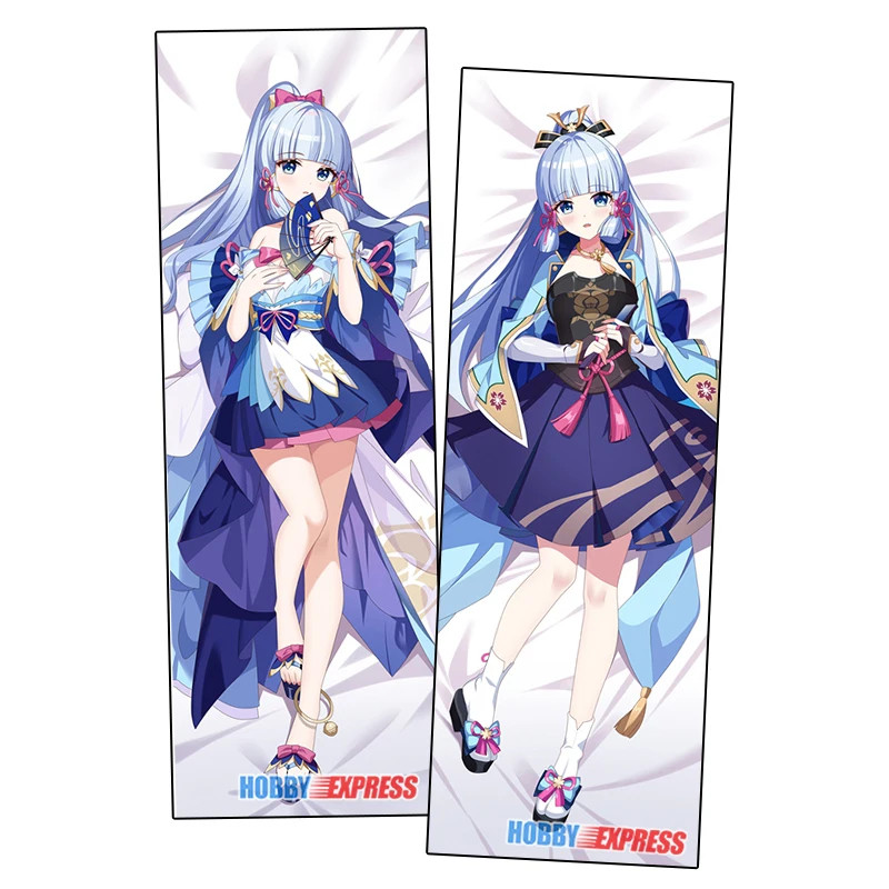 อะนิเมะ Dakimakura ญี่ปุ่น Otaku Waifu กอดหมอน Ayaka Kamisato Genshin Impact