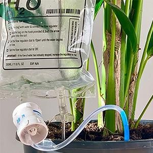 Plant Life Uphold รดน้ํากระเป๋าปรับอัตโนมัติรดน้ําต้นไม้หยดชลประทานสําหรับในร่มกลางแจ้ง SHOPQJC0625