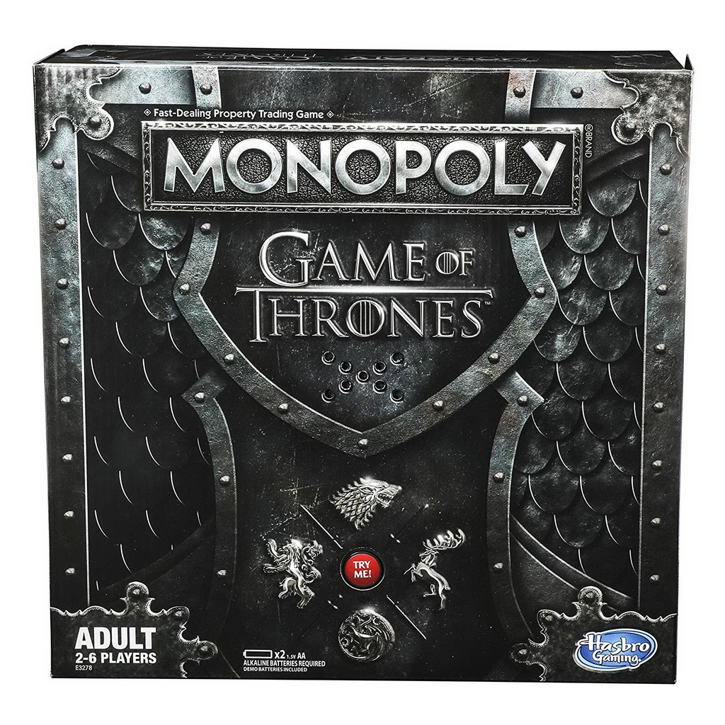Hasbro Real Estate Tycoon Monopoly Game of Thrones Game of Thrones Monopoly