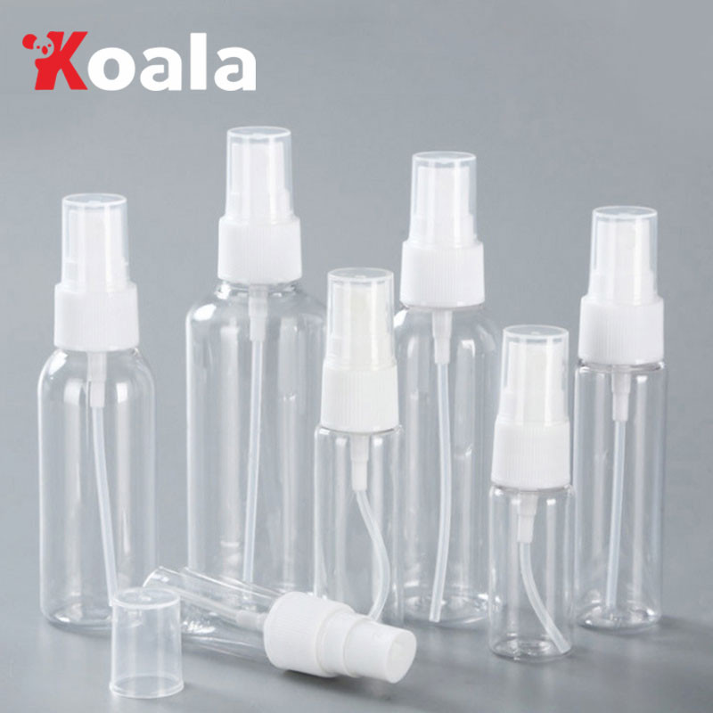 KOALA ขวดสเปรย์ สีใส ขวดใส่สเปรย์พกพา ขวดสเปรย์น้ำหอม มี ขนาด 30 50 100 120 มล สปอตสินค้า Transparent spray bottle