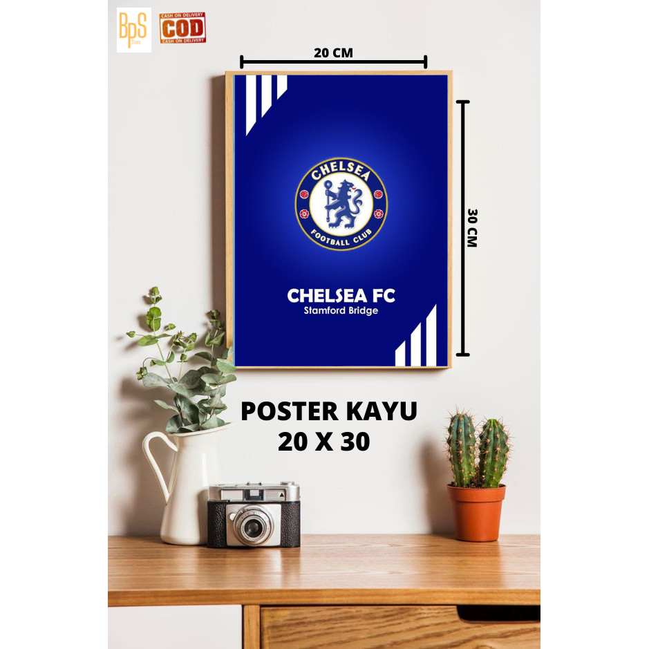 Hiasan DINDING KAYU CHELSEA THEME WALL DECORTATIONS - โปสเตอร์เชลซี - ฟุตบอล - โปสเตอร์ไม้ - รูปภาพ - โปสเตอร์ตกแต่ง - โปสเตอร์บ้าน - รูปภาพ - รูปภาพ - รูปภาพ - รูปภาพ - กรอบรูปบ้าน -