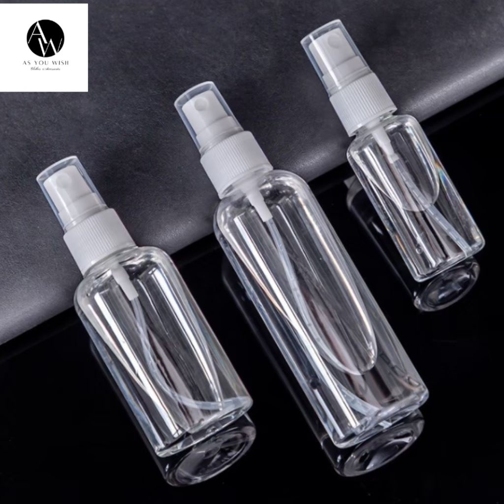 ขวดสเปรย์ หัวปั๊ม หัวสเปรย์ กรวยจิ๋ว ขนาด 30ML/50ML/60ML/100ML