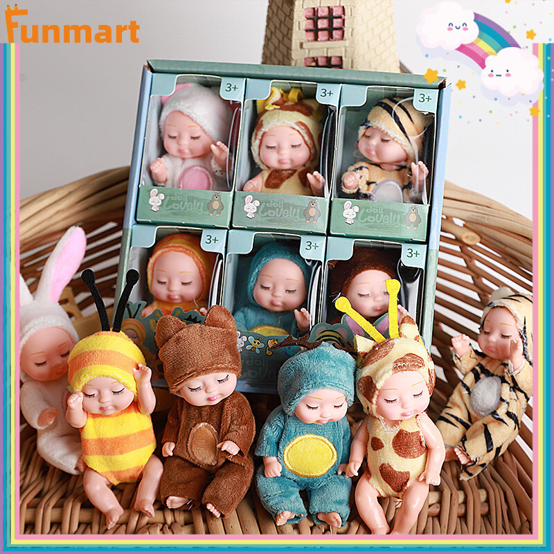 ใหม่สไตล์มินิจําลองตุ๊กตานอนหลับของขวัญวันเกิดน่ารักเหมือนจริงยางนุ่มร่างกายมนุษย์รุ่นดูแลเด็กครูช่วยสอน