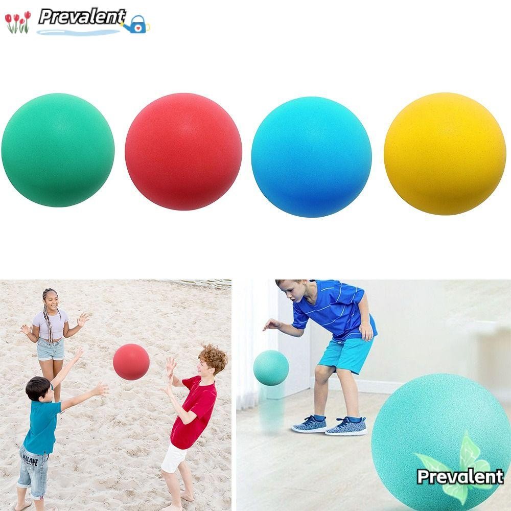 Preva Silent Basketball, Foam Easy to Grip Bouncing Basketball, Party Decorative Squeezable Lightweight Indoor Training Ball Kids