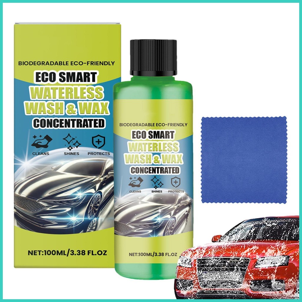 สําหรับยานยนต์ที่สุด Car Wax Kit 100ml Car Detailing Kit อุปกรณ์ตกแต่งรายละเอียดรถยนต์ อุปกรณ์ล้างรถ