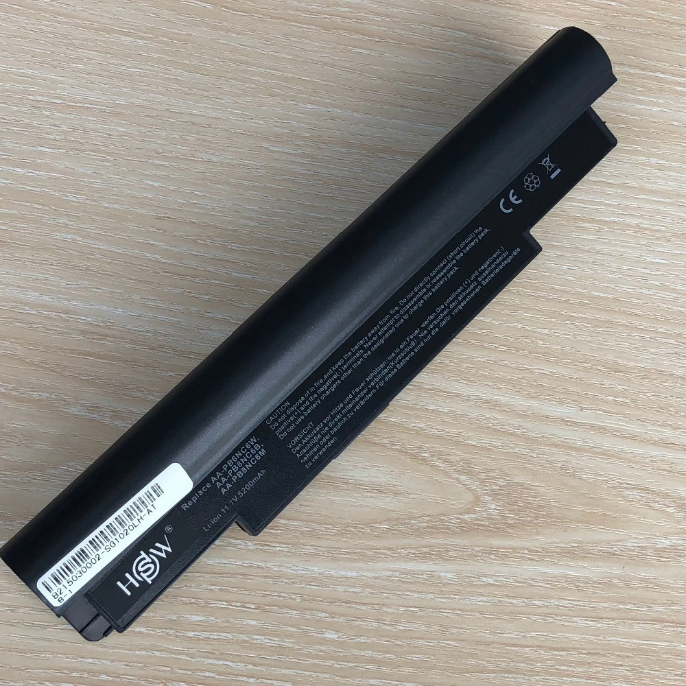 4400mAh Battery For Samsung NC10 10.2" NP-NC10 NC20 ND10 ND20 N110 N120 N130 N135 AA-PB1TC6B AA-PB6N