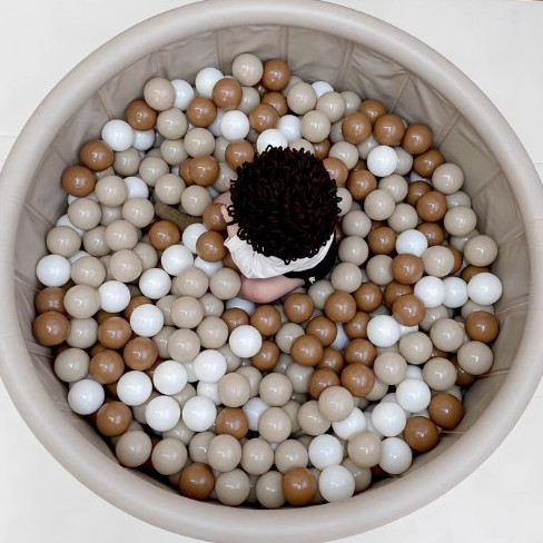 ลูกบอลปลอดสารพิษ หนาปลอดภัยและไม่มีกลิ่น(200 ลูก)  ลูกบอลพลาสติก Non-toxic Plastic ball ลูกบอลใส่บ่อบอล เกรดหนา - รูปที่ 2