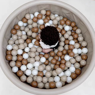 ลูกบอลปลอดสารพิษ หนาปลอดภัยและไม่มีกลิ่น(200 ลูก) ลูกบอลพลาสติก Non-toxic Plastic ball บอลใส่บ่อ เกรดหนา