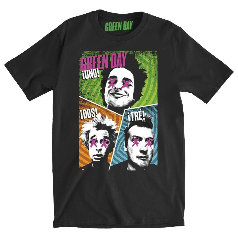 (จัดส่งตลอด 24 ชั่วโมง)เสื้อวง GREEN DAY ใส่สบาย ส่งฟรี ใส่กับกางเกงไหนก็ง่าย