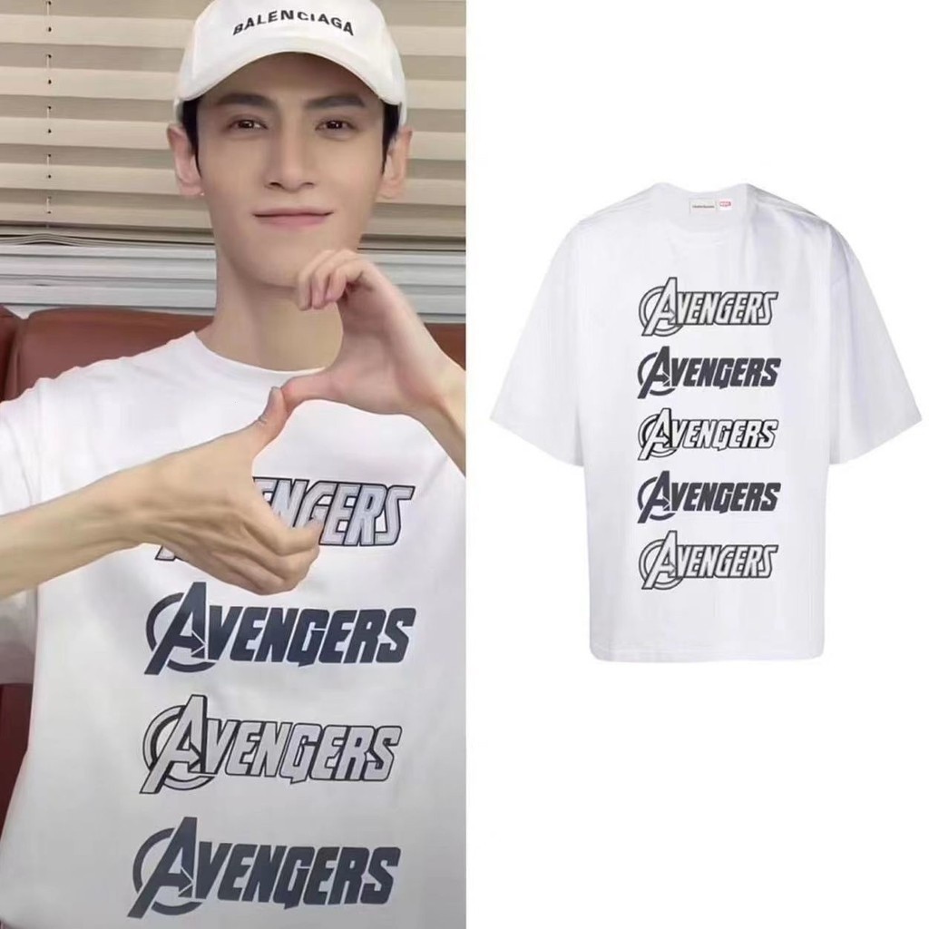 เข็ม Luo Yunxi สไตล์เดียวกันสีขาว Impervious เสื้อยืดแขนสั้นผู้หญิงฤดูร้อนออกแบบ Niche ครึ่งแขน ins Tren กิจกรรมจํากัดเวลา