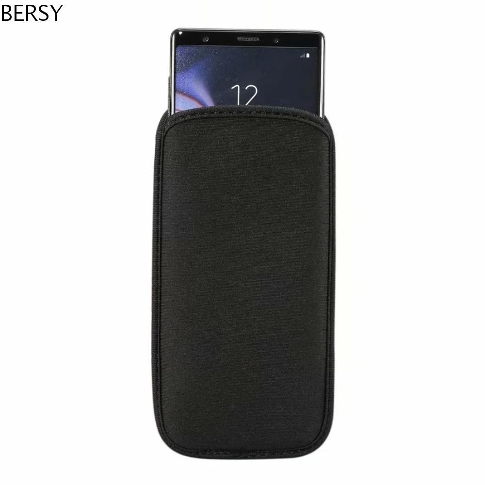 Besy Neoprene Phone Bag, Neoprene Pouch Phone Protective Pouch, Portable Bag Cover Dust Phone Bag Pouch Portable Power Source