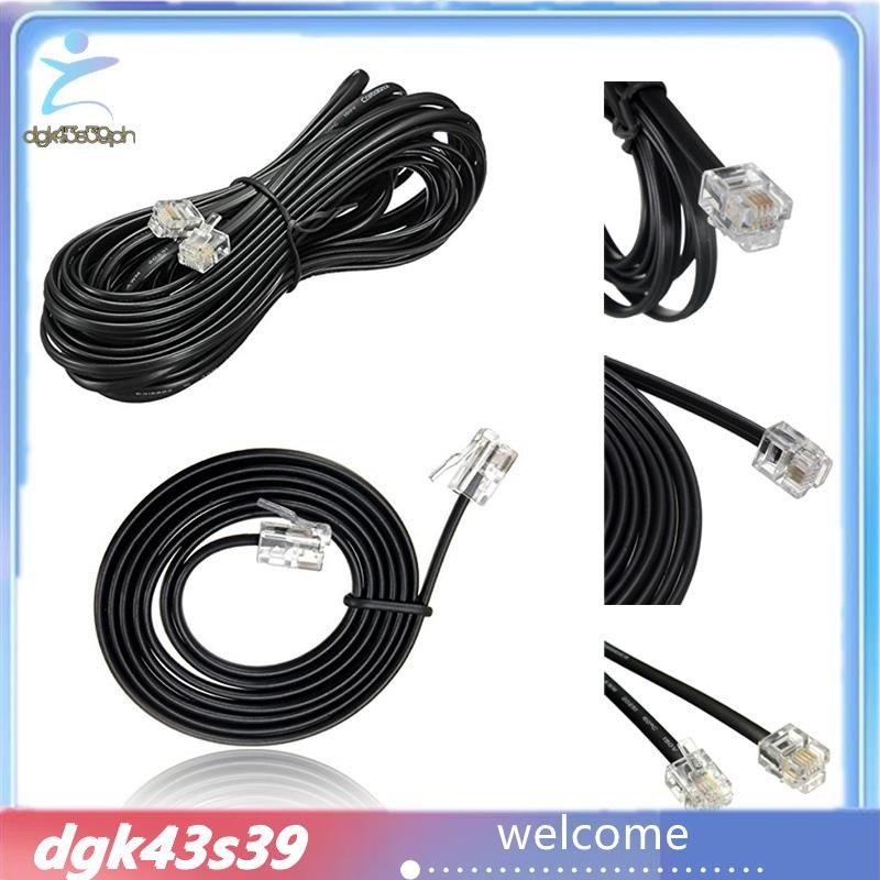 [Pretty] RJ11 6P4C สายสายโทรศัพท์ โมเด็ม ADSL