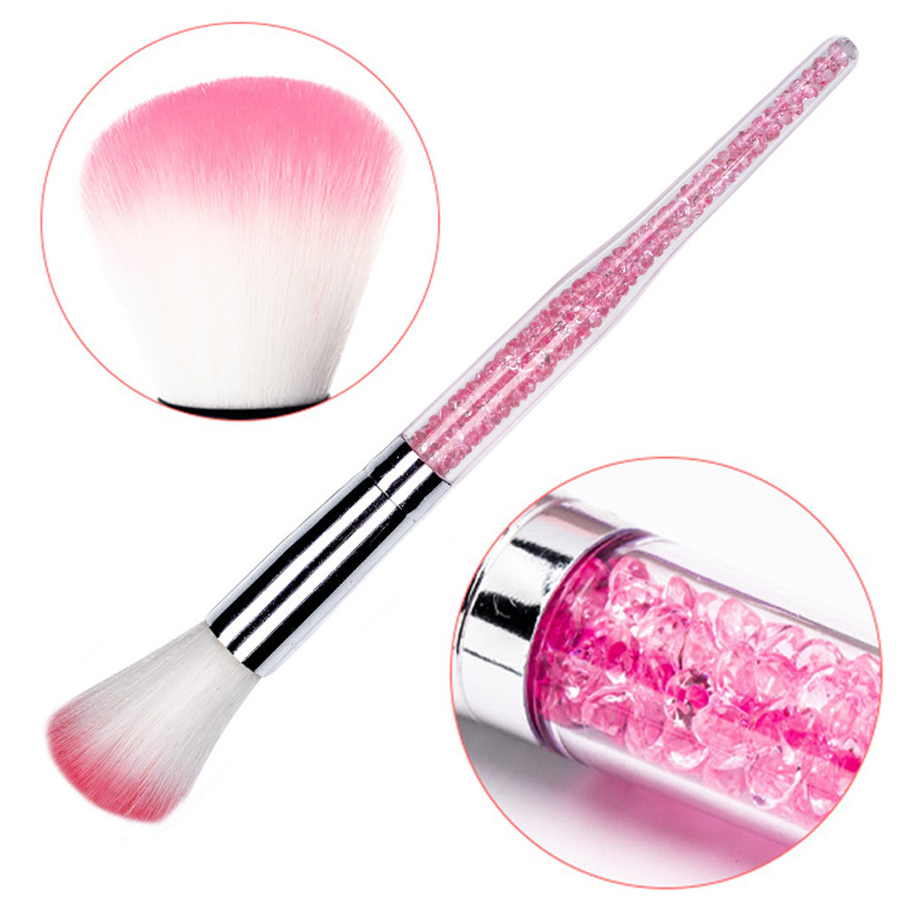 Limegirl Nail Brush Cleaner เครื่องมือทําเล็บ แปรง แปรงปัดฝุ่น Make Up