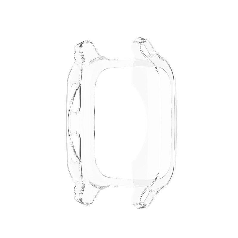 สําหรับ Garmin Venu Sq 2 PC shell กระจกนิรภัยป้องกันหน้าจอ TPU กรอบป้องกันกรณีป้องกันการตก