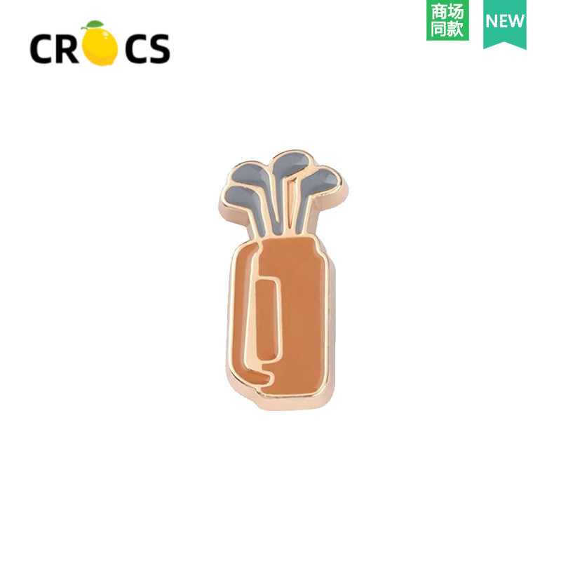 2024 สไตล์ใหม่ crocs crocs รองเท้าอุปกรณ์เสริม diy หัวเข็มขัดรองเท้าโลหะมุกคุณภาพสูง ตกแต่งดอกไม้