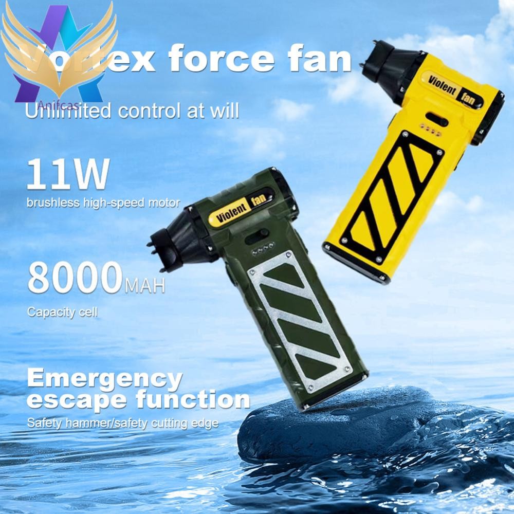 110000 Rpm Mini Turbo Jet Fan มอเตอร์ไร้แปรงถ่านพัดลมท่อกําลังสูงสําหรับกลางแจ้ง