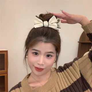 โบว์น่ารักกิ๊บติดผมขนาดใหญ่เครื่องประดับผมหญิง
