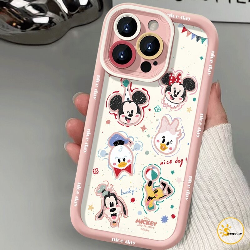 เคสนิ่มลายการ์ตูนมิกกี้เม้าส์ เข้ากันได้กับ Samsung A05 A05s A15 A32 A12 A14 A54 A50 A03s A50s A23 A52A24 A02s M12