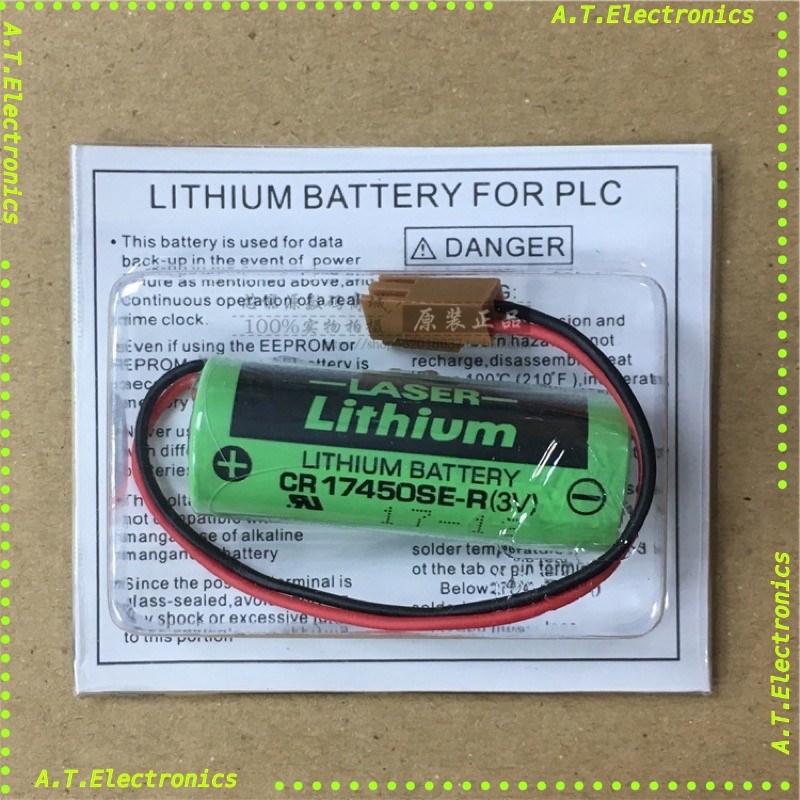 ร้านในไทย CR17450SE-R 3V   แบตเตอรี่ SANYO ของแท้!! cr17450 battery ส่งของทุกวัน