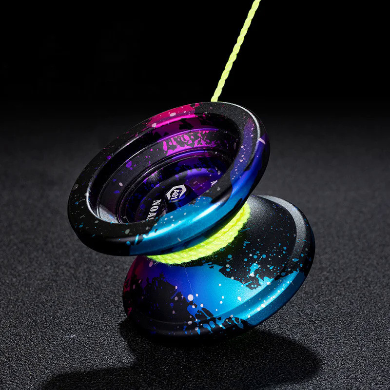 Yoyo Professional Magic Yoyo Metal Yoyo with 10 Ball Bearing Alloy Aluminum High Speed Unresponsive 